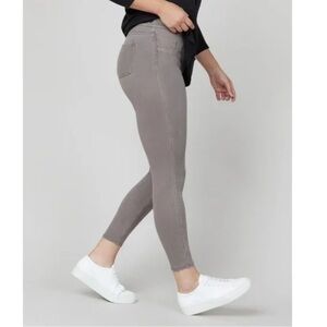 C27 SPANX Jean-ish Earthy Taupe Ankle Skinny Leggings